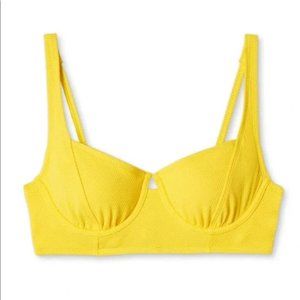 NWT Stoney Clover Lane x Target Yellow bikini top